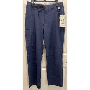 NWT Essential Threads  Men's Welby trouser Scrubs Medium NAVY